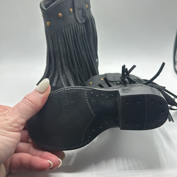Old West Fringe Boots Girl Toddler - Picture 7 of 8